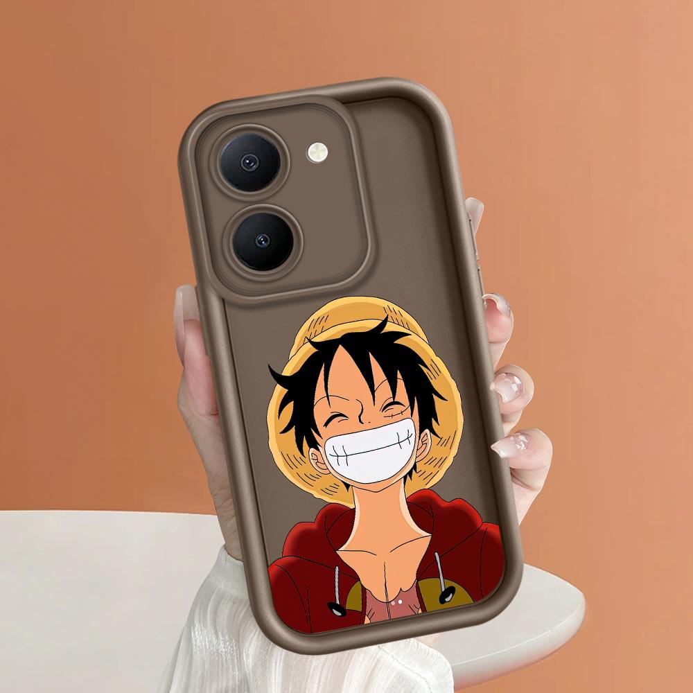 Soft Silicone Square Ladders Cartoon Pattern Full Cover Camera Protection Shockproof Case for iPhone Infinix Tecno Vivo