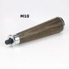 DIY  M10/M12 Thread Portafilter Handle for Italian Coffee Machine Solid Wooden Coffee Accessories Replacement