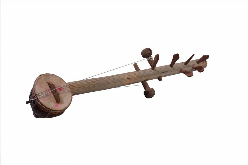 Ravanahatha Folk Instrument from Rajasthan – Traditional Ravanhatta Fiddle | Handmade Sarangi Style String Instrument