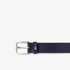 [lacoste] Men's Elegance 35MM Silver Croc Leather Belt RC4082M56G021