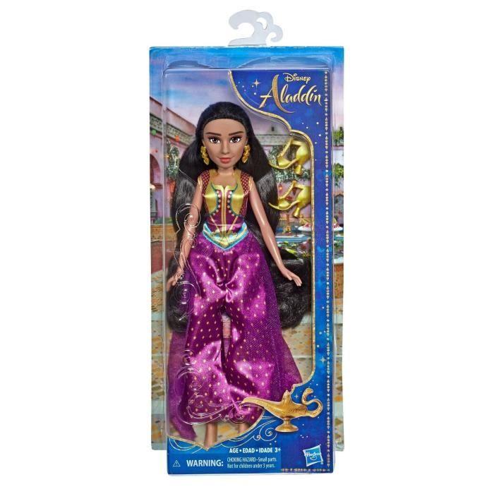 Doll - Disney - Jasmine Doll - Outfit Inspired by the Movie Aladdin - Purple - 3 Years and Up