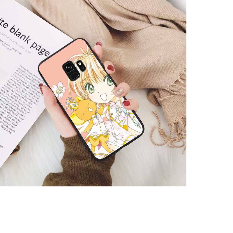 

Чехол для телефона Card Captor Sakura для Samsung Galaxy S20 S10 Plus S10E S5 S6 S7edge S8 S9 S9Plus S10lite 2020 Galaxy S7 edge
