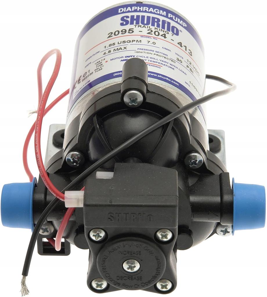 Trail king 7 shurflo camping water pump 12V 7l/min