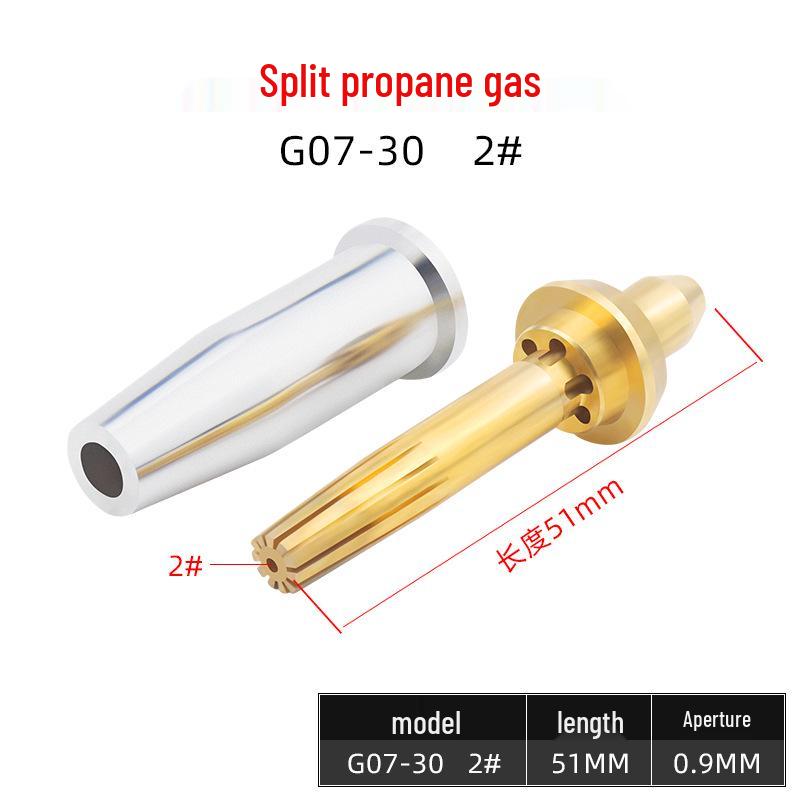 Oxygen-Acetylene Propane Cutting Nozzle Stainless Steel G07-30 100/300