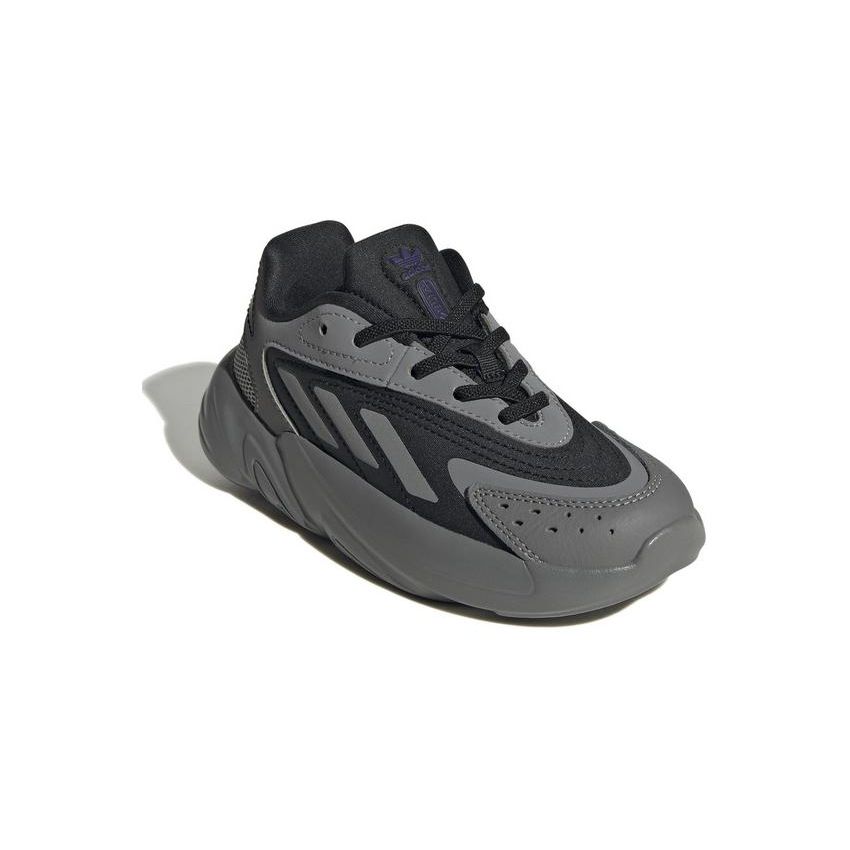 Adidas Originals Ozelia Comfortable Versatile Durable Low-Top Kids Running Shoes Kids Sneaker Gray IE0866