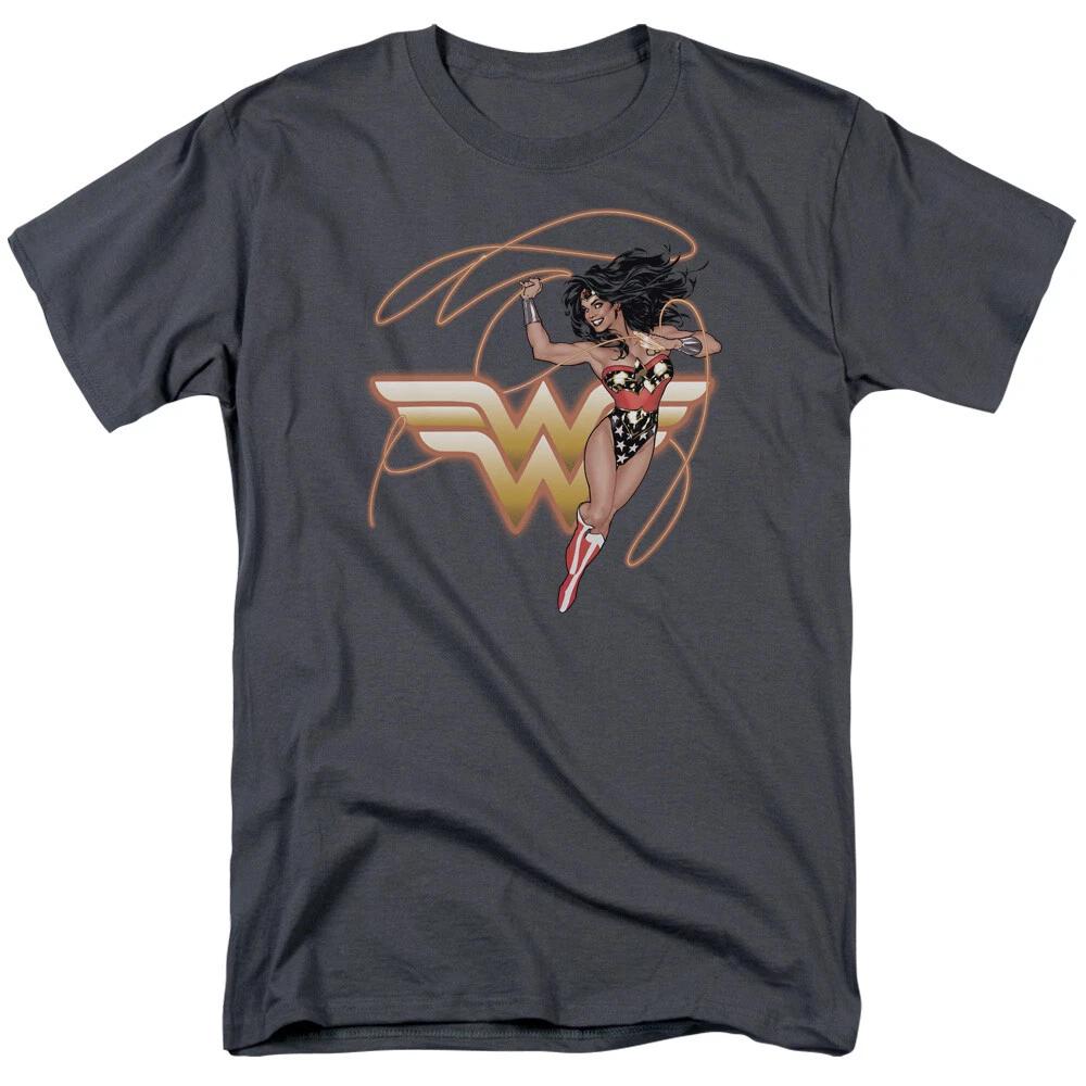 

Wonder Woman Glowing Lasso T-Shirt - Regular or Tank - to 5X 4XL