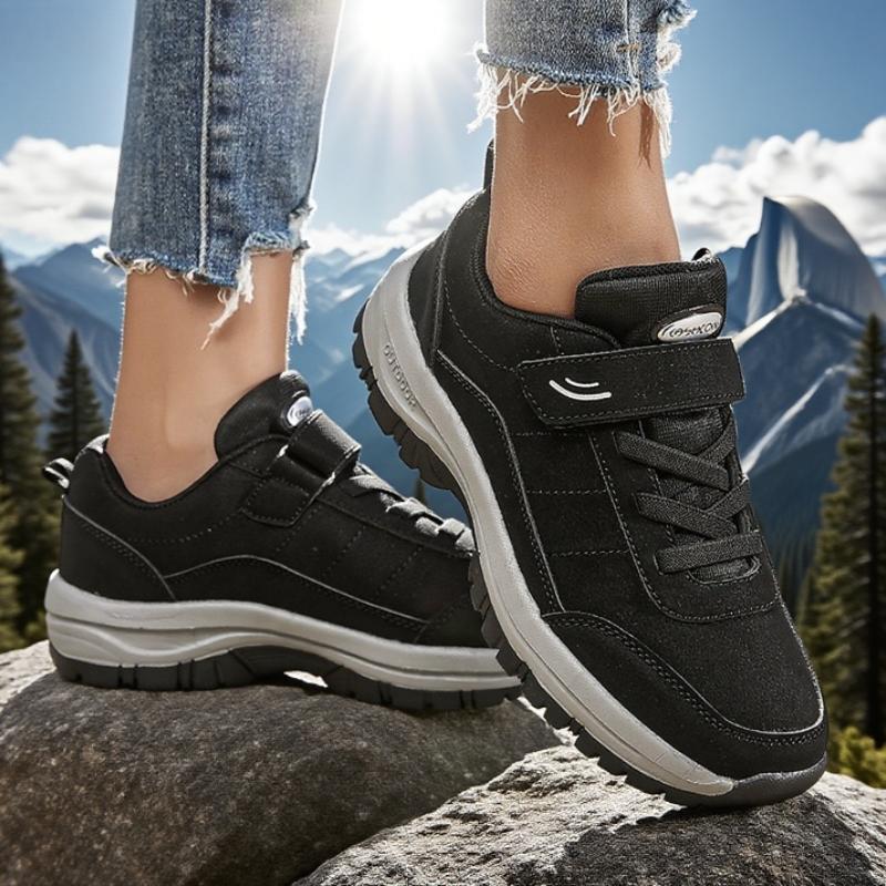 Damen Sneaker Atmungsaktiv Lässig Dicksohlige Schuhe Rutschfest Bequem Langlebig Wanderschuhe für Alle Jahreszeiten Beliebt