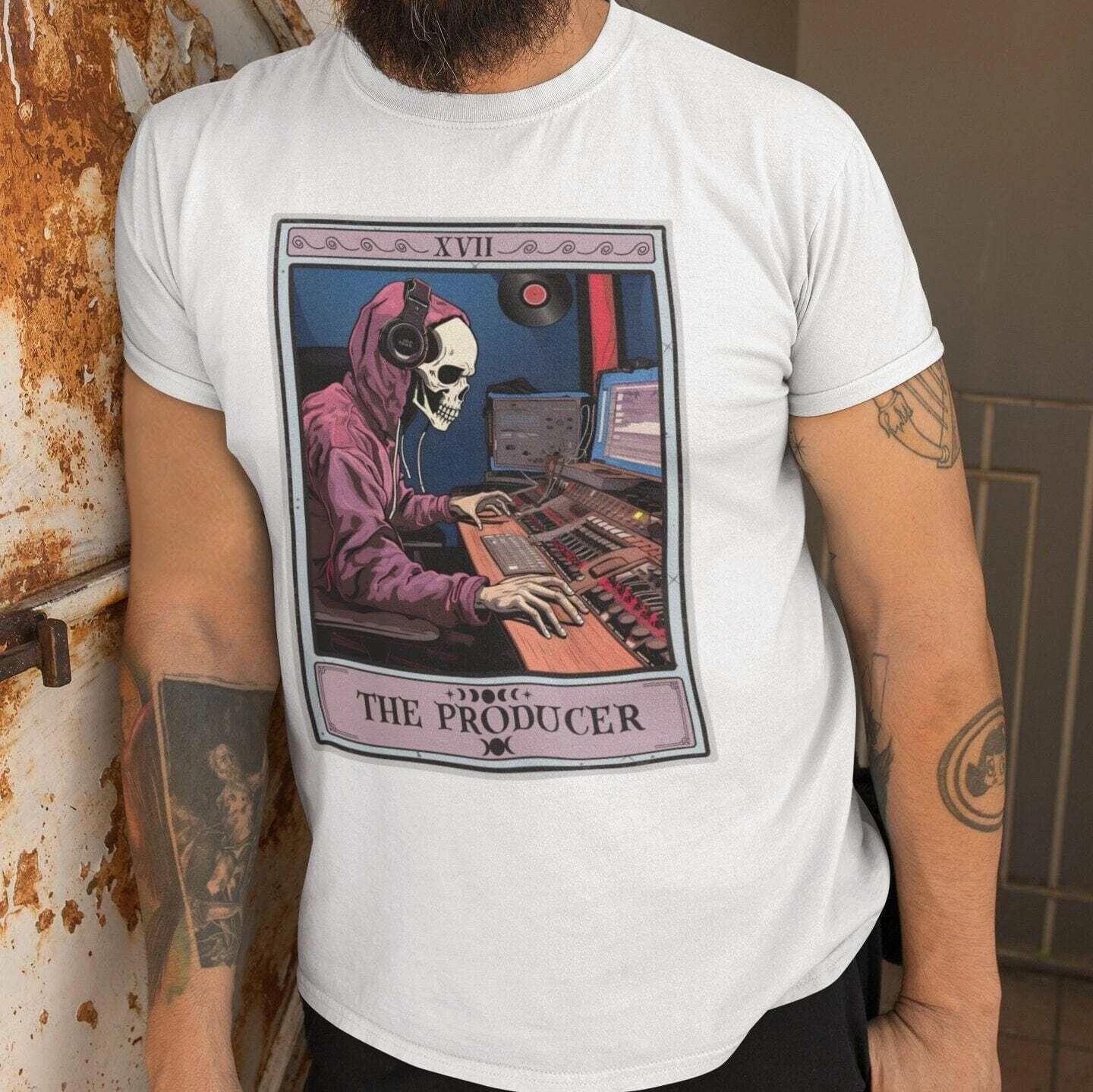 The Producer Tarot Card Shirt, Music Producer 3XL