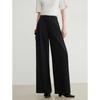 ELLE Women's Draped Wide-Leg Casual Pants