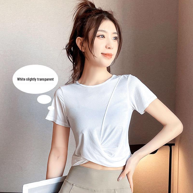 Women's Quick-Dry Badminton & Tennis Sportswear Set: Summer 2025 Short Sleeve Skirt for Fitness, Yoga, Morning Runs