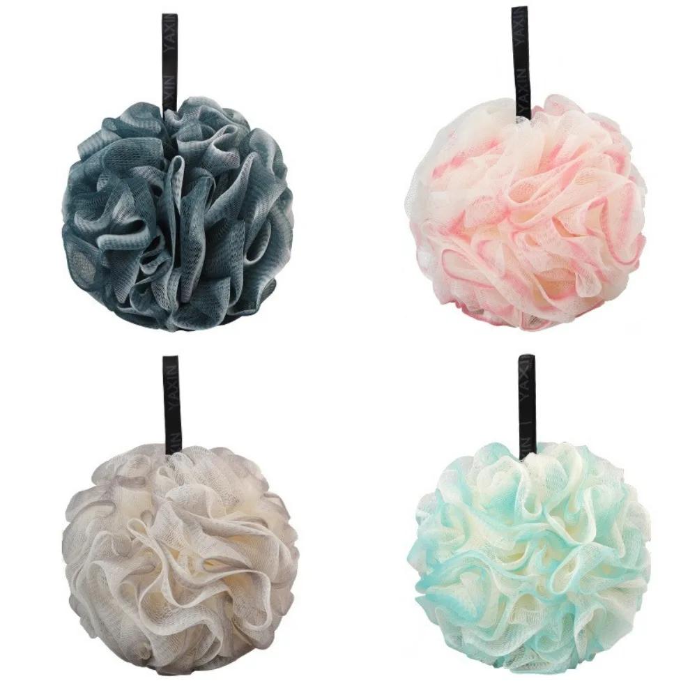 Large Mesh Bath Sponge Loofah Ball Rich Foam Body Scrubber Shower Puff Exfoliating Body Wash Ball Bathroom Cleaning Accessory