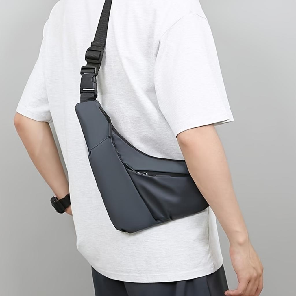 Leichte Mehrzweck-Hüfttasche, Umwandelbar zu Brust-Crossbody-Schulterrucksack, Lässige Kleine Sport-Bauchtasche für den täglichen Gebrauch, Reißverschlussrichtung zufällig