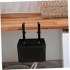 Housoutil Mesh Desk Easy Installation and Desk Storage Basket for Remote and Cable Small Office Storage Rack Clamp-on Tray, Damage-Free Storage,