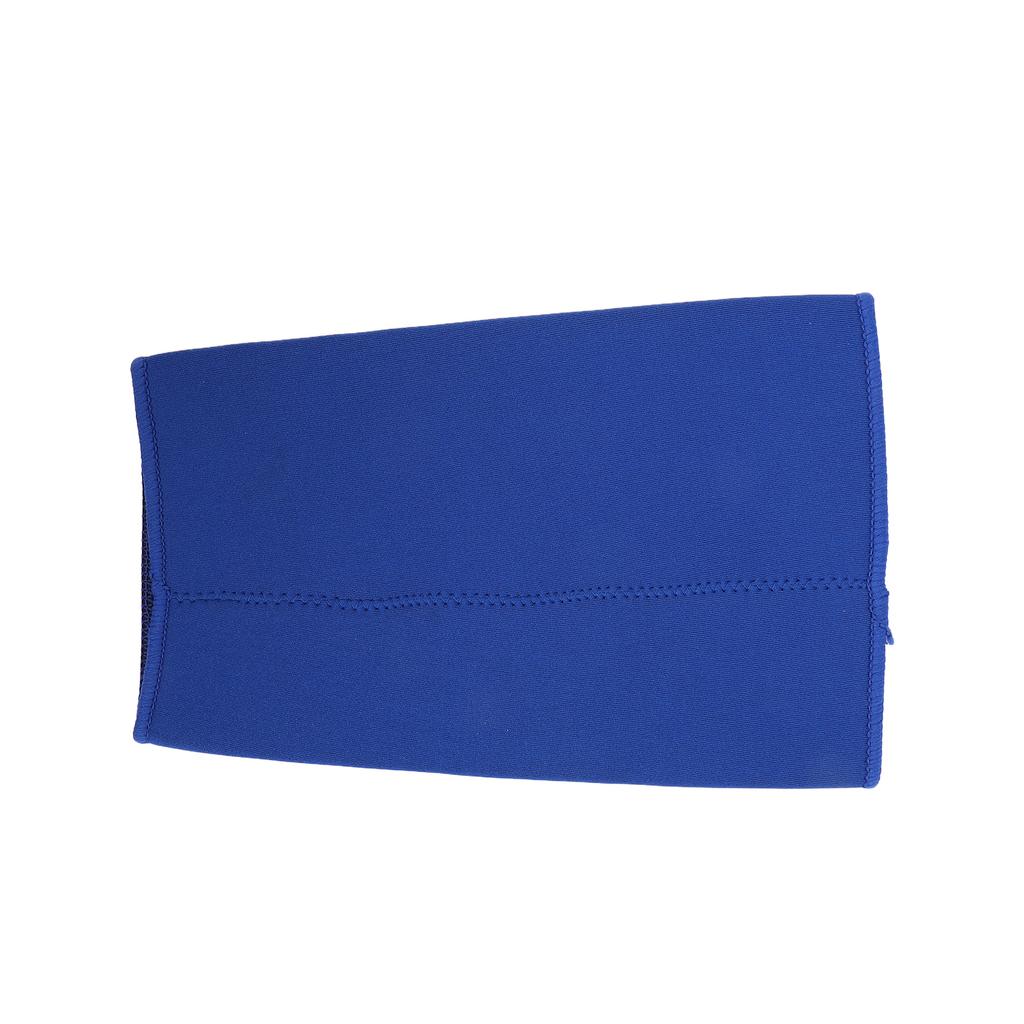 Calf Joint Compression Sleeve Comfortable Footless Compression Socks Leg Brace for Men Women Blue