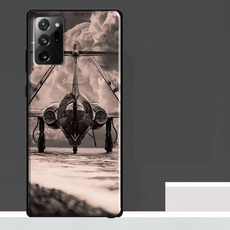 Aircraft Plane Case For Samsung Galaxy S23 S24 S25 Ultra S9 S10 S20 S21 S22 Plus S23 FE S25 FE Phone Cover
