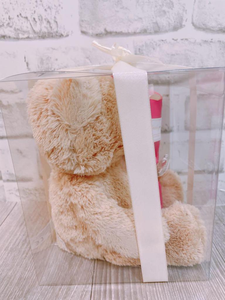 [USED] Teddy Bear (with Flower Soap)