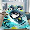 Muichiro tokito Duvet Cover Pillowcase Bedding Set Adult Boy Girl Bedroom Decoration Children Gift Single Double Large Size