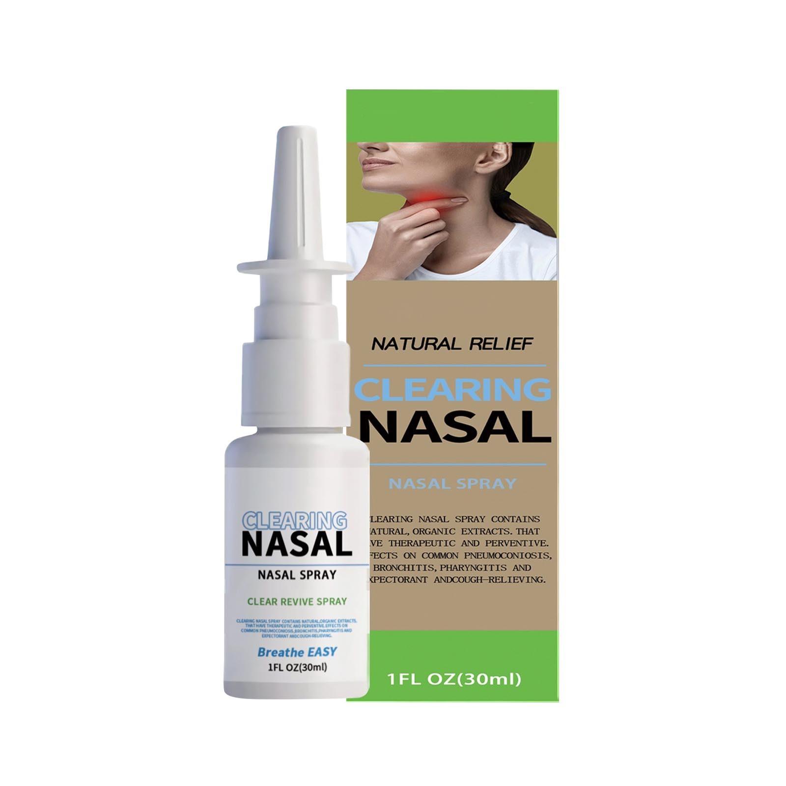 

Назальный спрей от заложенности носа, храпа и носа, 30 мл One Size белый