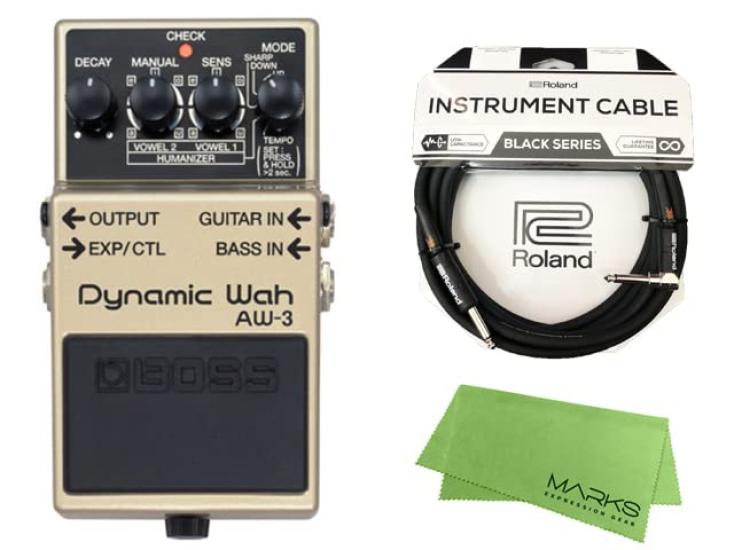 

BOSS Dynamic Wah AW-3 + Roland cable + cross set