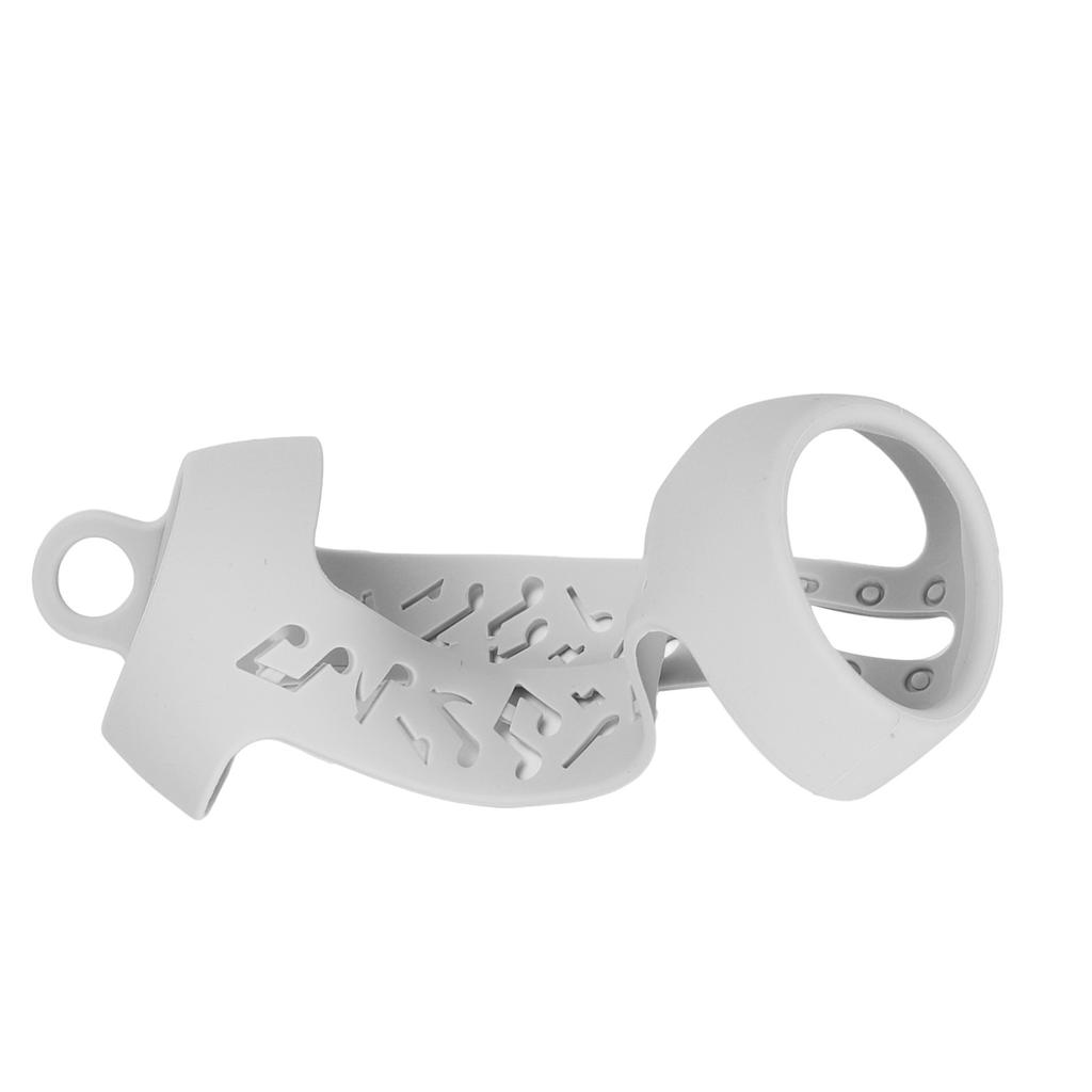 Dla Pulse 3 Pokrowiec Silikonowy Przenośny Odporny na Zarysowania Ochronny Pokrowiec na Głośnik z Karabińczykiem Srebrnoszary