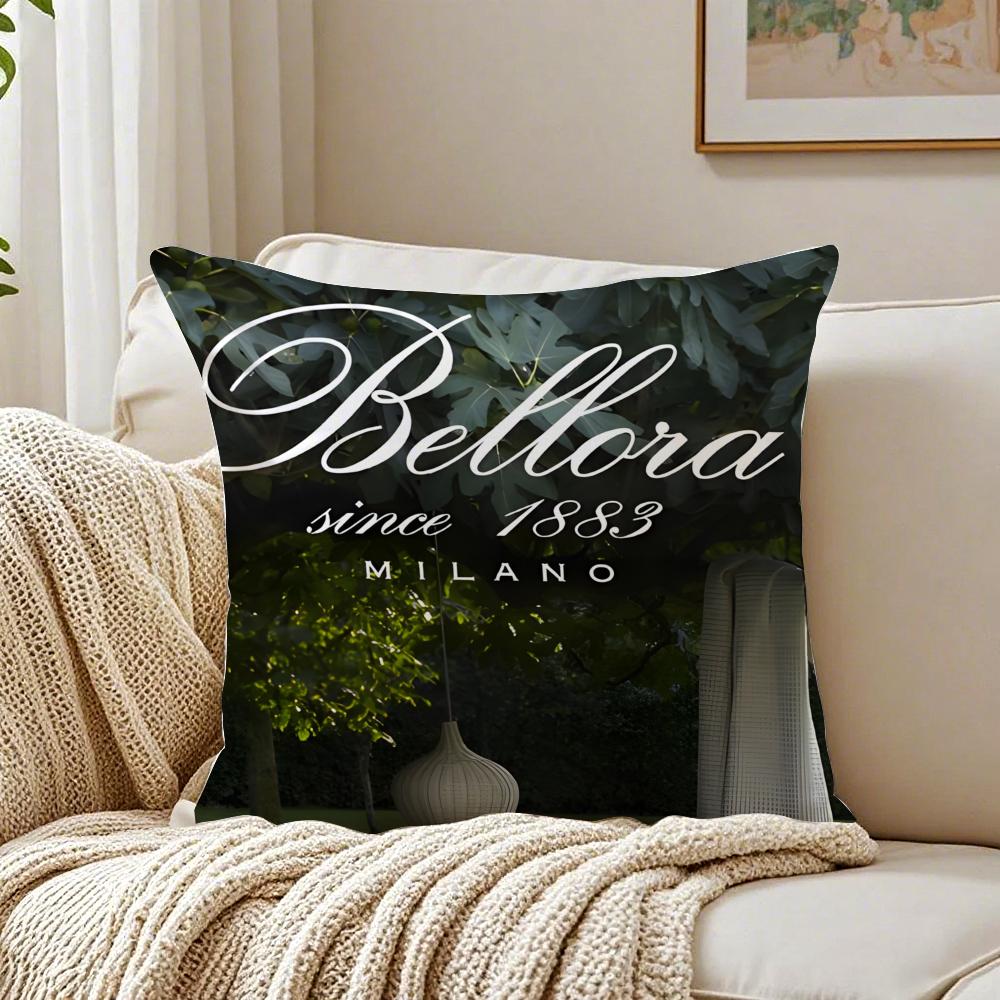 LUXURY Fashion Italy Elegance Home BBELLORA Cushion Cover Pillowcase Antidustmite Living Room Sofa Decor Cushion Room
