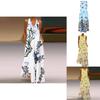 Elegant Women Sleeveless Bohemia Long Maxi Dress For Summer Beach Parties In Plus Sizes