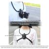 Magnetic Neck Mount Holder For Action Camera With Quick Release Design Perfect For Sports And Outdoor Recording