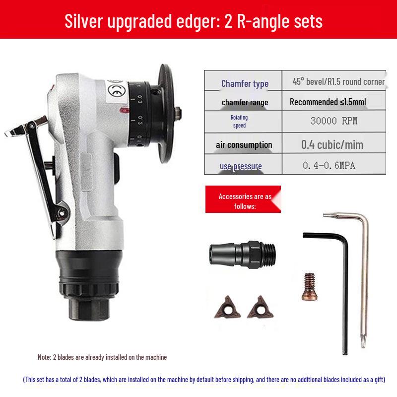 Handheld 45° Pneumatic Chamfering Machine for Metal Deburring