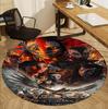 Avatar Pattern Round Rug, Indoor/Outdoor Mat, for Picnic, Gameroom, Bedroom, Office, Living Room, Home Decor Carpet, Birthday Gift