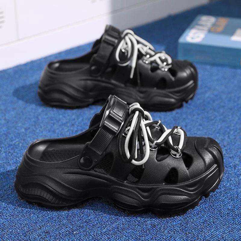 

Fashion Ultralight Male Shoe Breathable Trend 2025 Summer Sale Outdoor Descount New Fashion Design Open Toe High Quality 39 Men s Sandal 36-37
