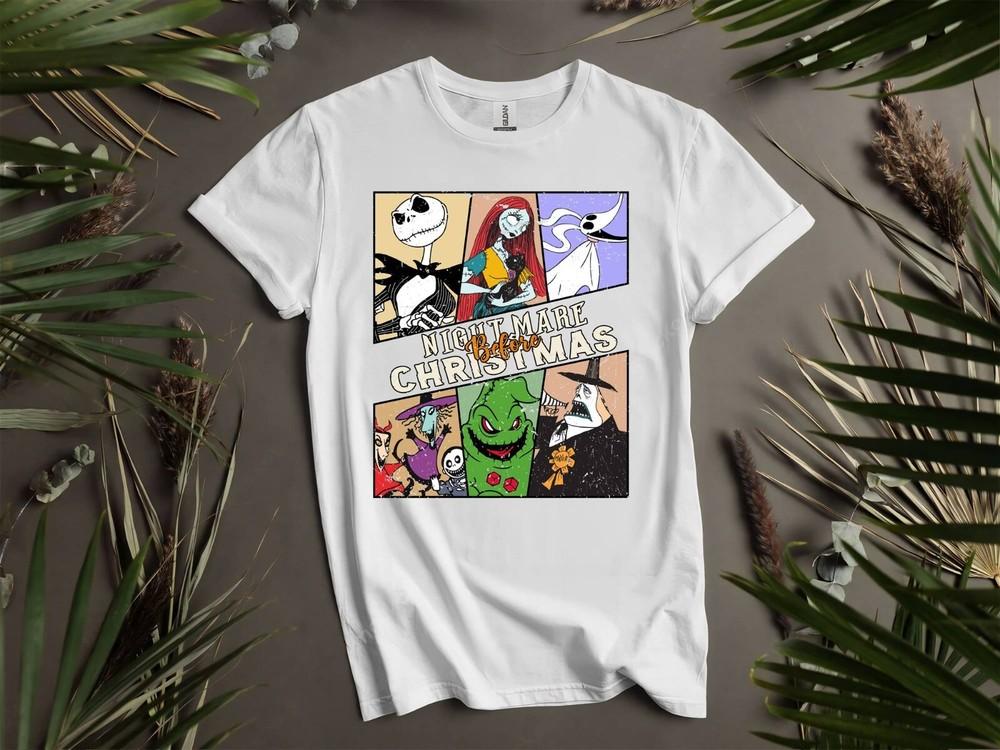 

Nightmare Before Christmas T-shirt T shirt Men Women Unisex Tshirt I86 XL