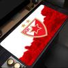 FK Crvena zvezda mouse pad, rubber base, esports desk mat, mouse pad for gamers and office use, gaming desk , easy to clean mat