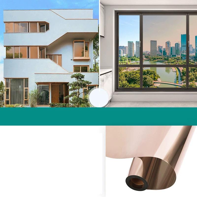 Home Insulated Glass Film Windows Balconies Privacy Protection Sun Protection One-Way Mirrors Window Film Stickers