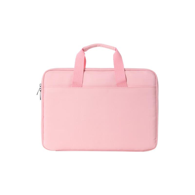 REWELL Full-Opening PU Nubuck Laptop Tote Bag