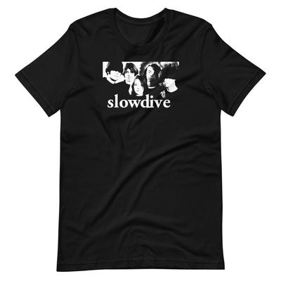 SLOWDIVE Fan Art Graphic Band Tee Shirt Short-Sleeve Unisex T-Shirt Unisex T-Shirt