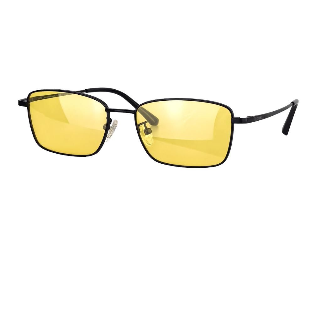 Night Vision Sunglasses Men Titanium Driving Glasses for Vision Blue Light Blocking Computer Glasses Yellow Lens Fishing Eyewear