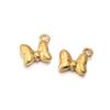 5pcs Stainless Steel Bow Heart Charms Exquisite Charms Pendant For Jewelry Making DIY Bracelets Necklace Earrings Accessories