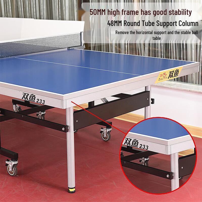 Double Fish Professional Foldable Table Tennis Table