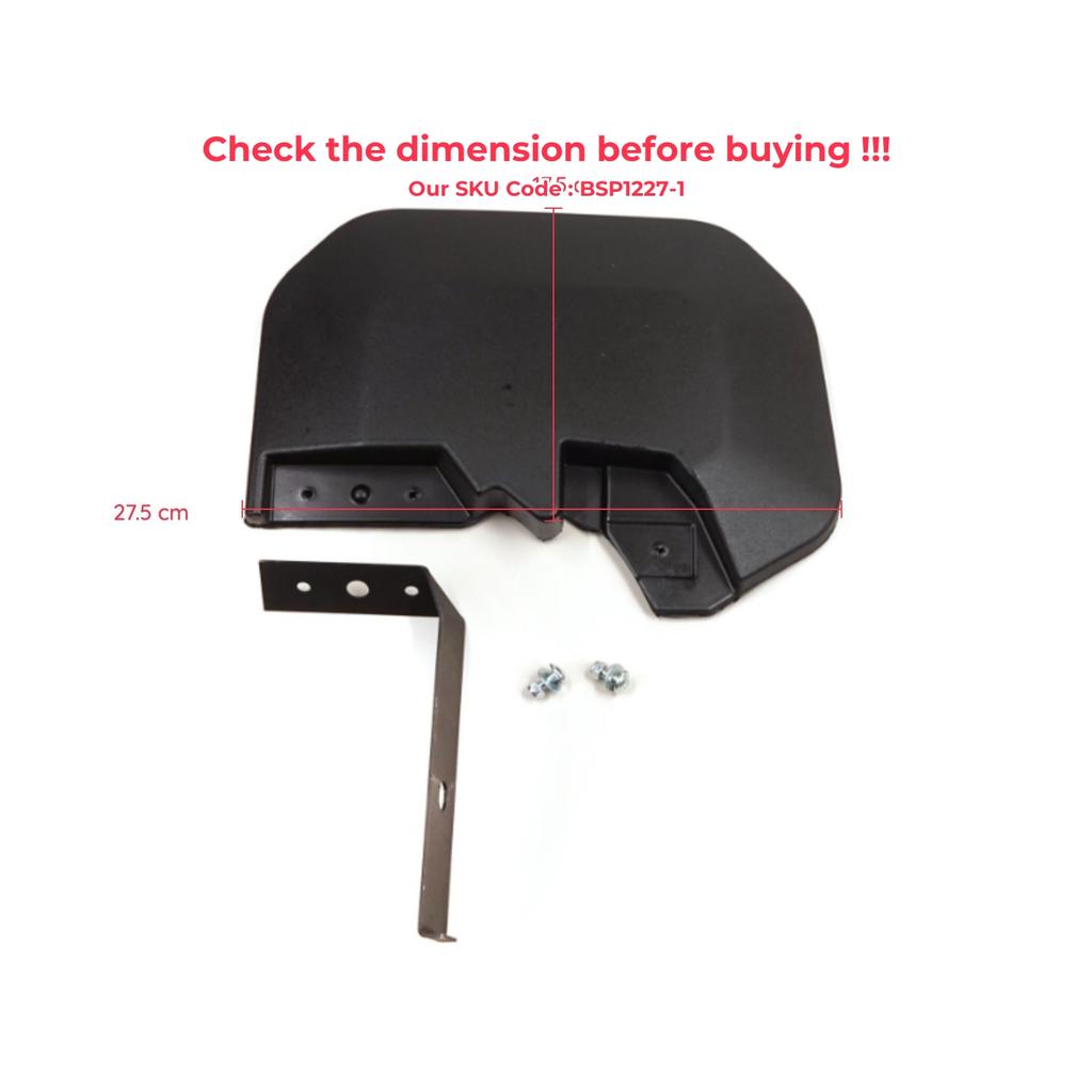 BSP1227-1 Front Left Mud Flap Splash Guard for Ford Transit MK8 T18 V363 FAD FBD FCD FDD FED 2013-On 1820757
