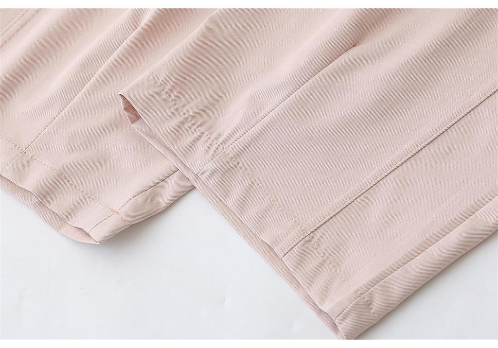 2026 Spring/Summer Plus Size High Waist Cropped Pants - Slimming Elastic Waist Women's Casual Pants