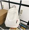 Backpack Female Fashion Primary School Students Large Capacity Harajuku Backpack Junior High School Cool Simple Backpack