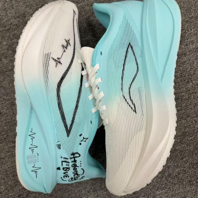 

Весенне-осенние кроссовки для бега с отскоком от карбоновой пластины Feidian 5E, новая амортизирующая профессиональная гоночная обувь для студентов, мужская и женская 45