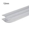 Sello de Ducha de 50 cm 6/8/10/12 mm Para Puerta de Cristal de Baño Tira de Goma Tira Selladora