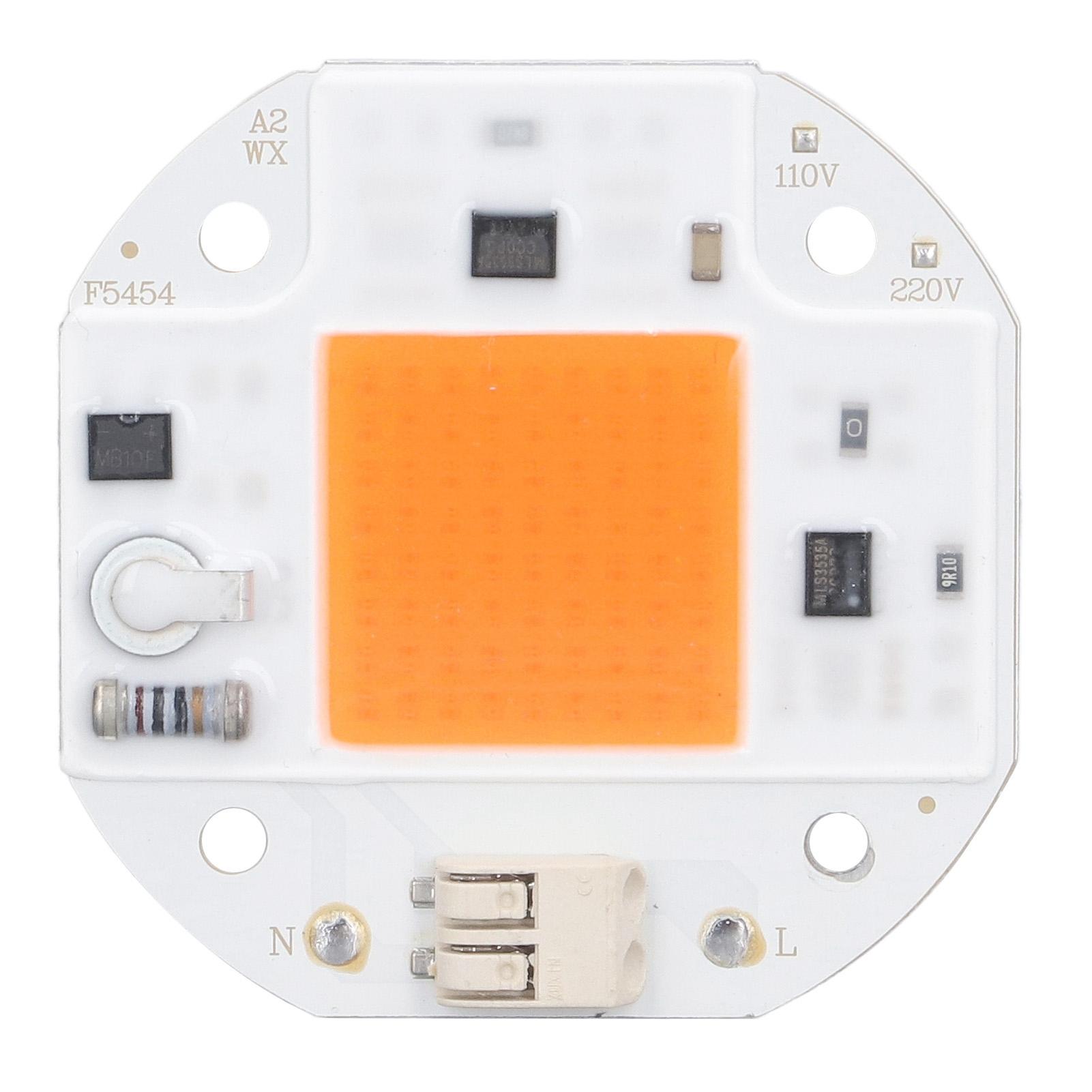 

Мощный светодиодный чип для выращивания растений 380Светодиодные COB лампы 800 нм, не требующие драйвера, для DIY гидропонного выращивания