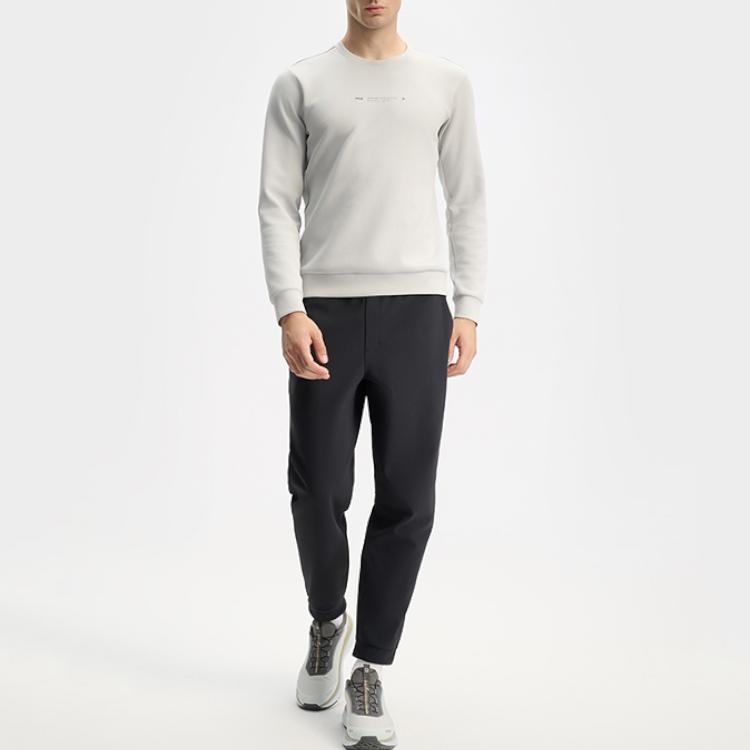 New FILA Knitted Sweatpants Men's Pitch Black A11M441607FBK