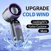 2026 Rechargeable Mini USB Dual-Airflow High-Speed Handheld Fan