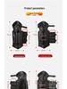Winter Electric Motorcycle Knee Pads: Unisex Windproof, Thick, Warm, Cold Protection for Cycling.