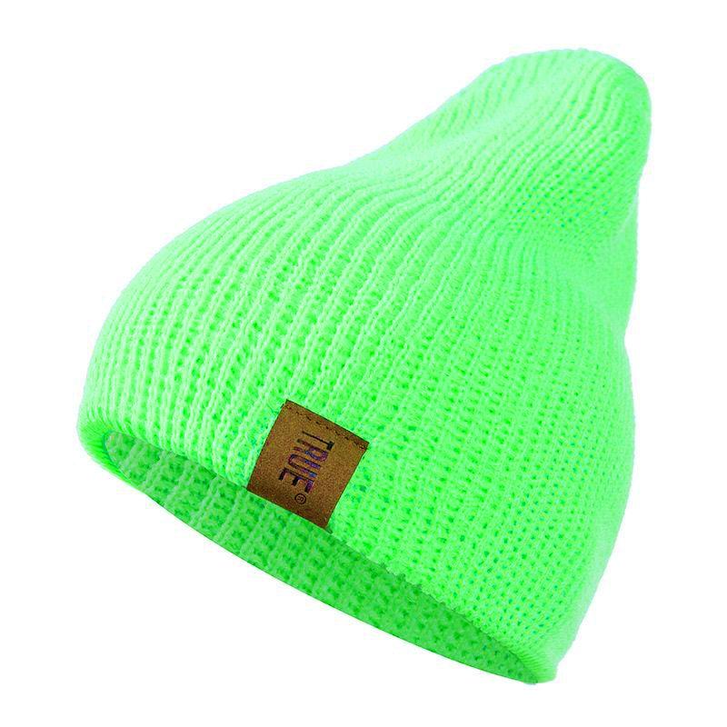 Hot Sale Unisex Casual Beanie Hat Men Women Basic Knitted Winter Hat Streetwear Beanie Cap
