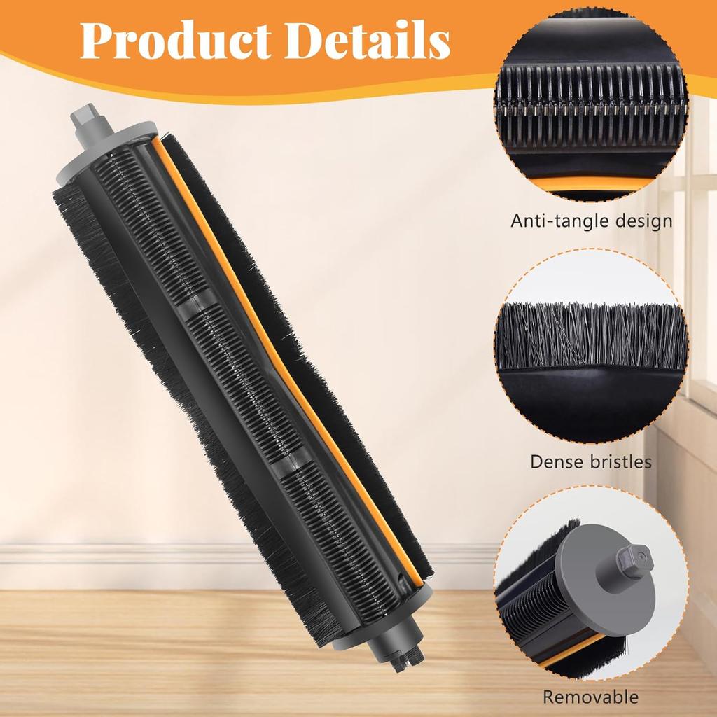 Tricut Brush Compatible For Dreame L10s Pro Ultra Heat, L10 L20 L30 L40 X30 X40 D20 Ultra, F10, Mova E30 E40 P10 P50 Pro Ultra