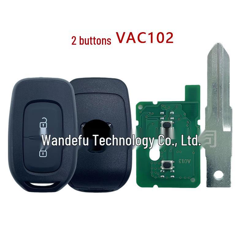 4A Chip 433MHz Remote Key for Renault/Dacia Sandero Logan 2 with 4 Metal Blanks